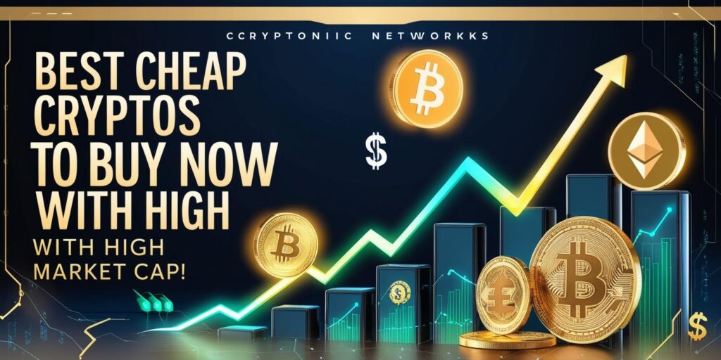 Best Cheap Cryptos To Buy Now with High Market Cap!