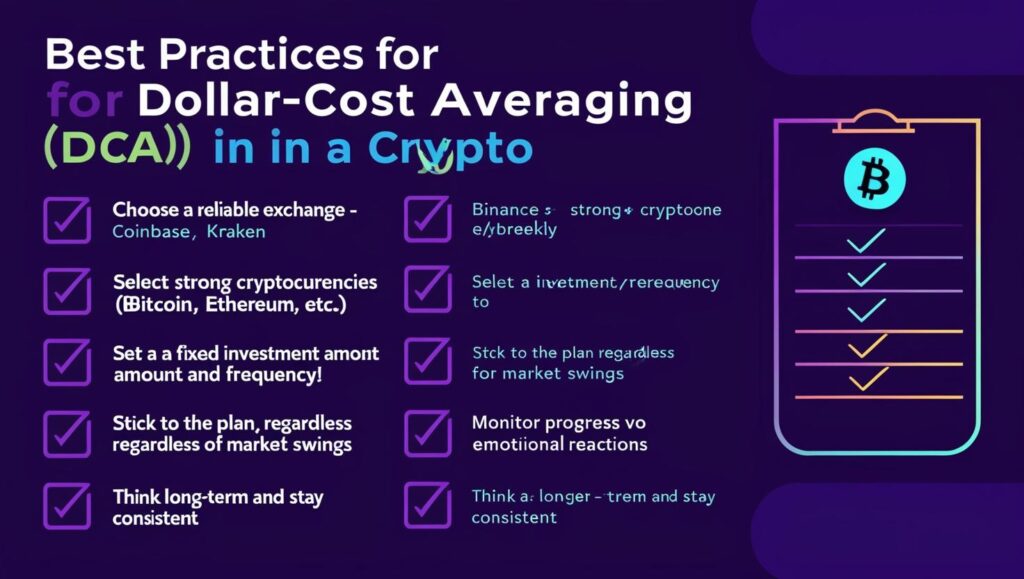 A checklist-style graphic to summarize steps for new investors.